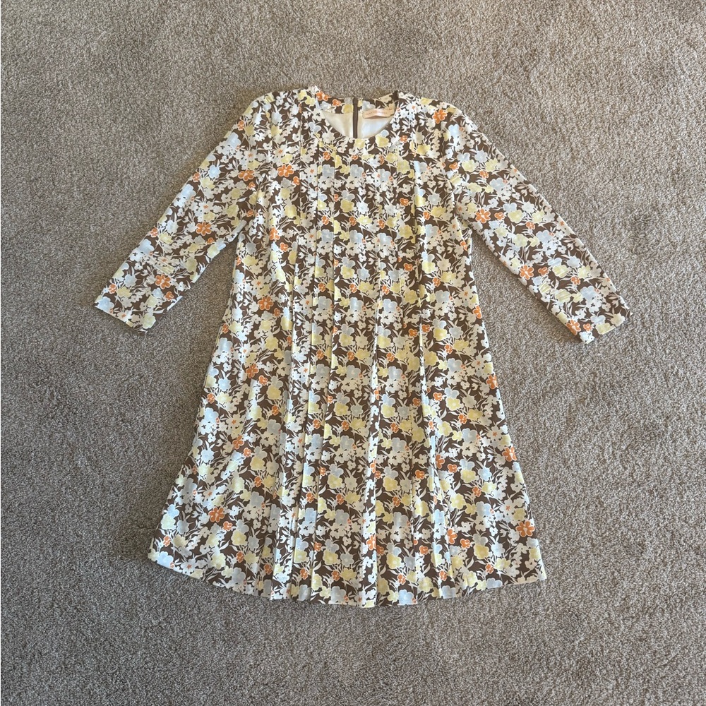 Tory Burch Floral Challis Shift Dress in Reverie